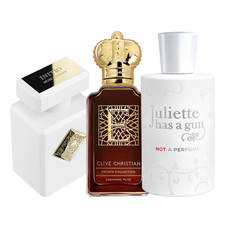 Clean Musk Skin-Scent Trio