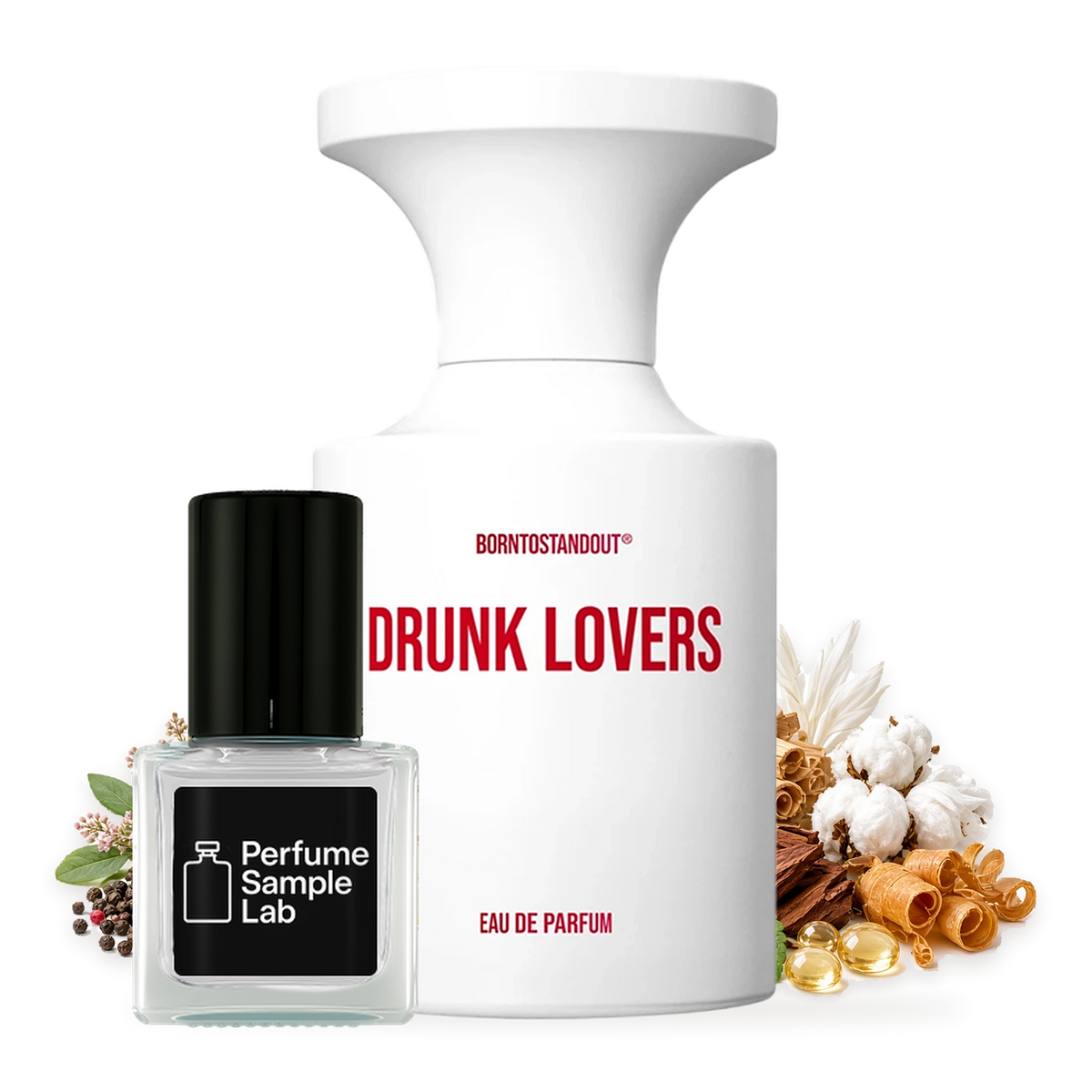 BORNTOSTANDOUT - Drunk Lovers – notes and ingredients