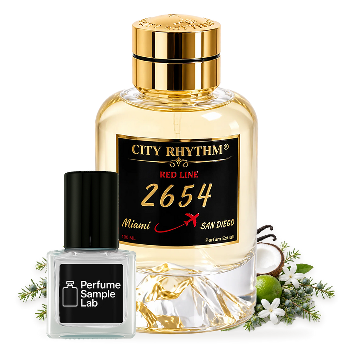 City Rhythm Red Line 2654 – notes and ingredients