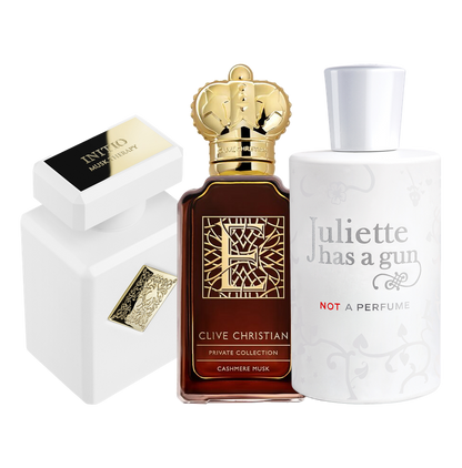 Clean Musk Skin-Scent Trio