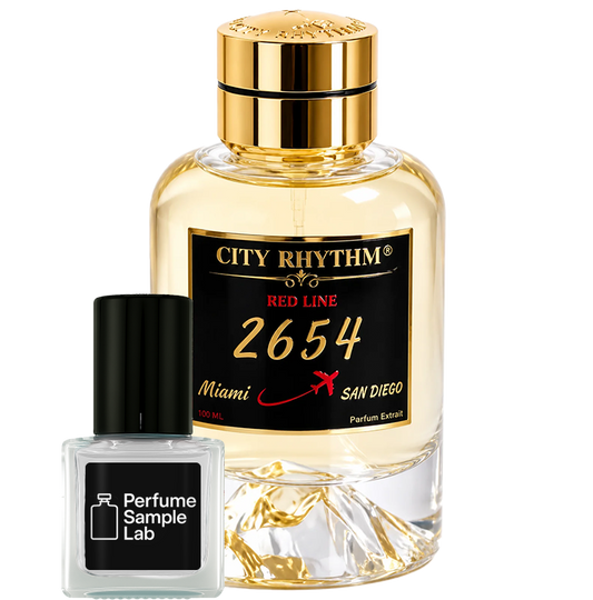 City Rhythm Red Line 2654 perfume decant sample