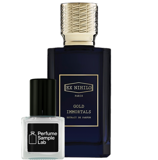 EX NIHILO Gold Immortals Extrait perfume decant sample