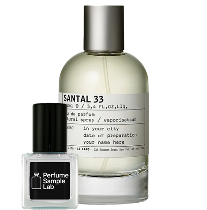 Le Labo Santal 33 perfume decant sample