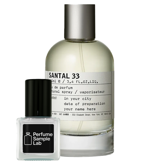 Le Labo Santal 33 perfume decant sample