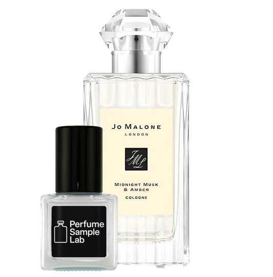 Jo Malone Midnight Musk and Amber perfume decant sample