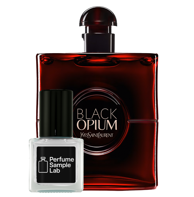 YSL Black Opium Over Red perfume decant sample
