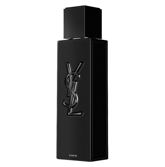 YSL MYSLF Le Parfum fragrance bottle used for decant samples at Perfume Sample Lab